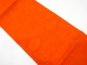 花更紗模様織り出し名古屋帯